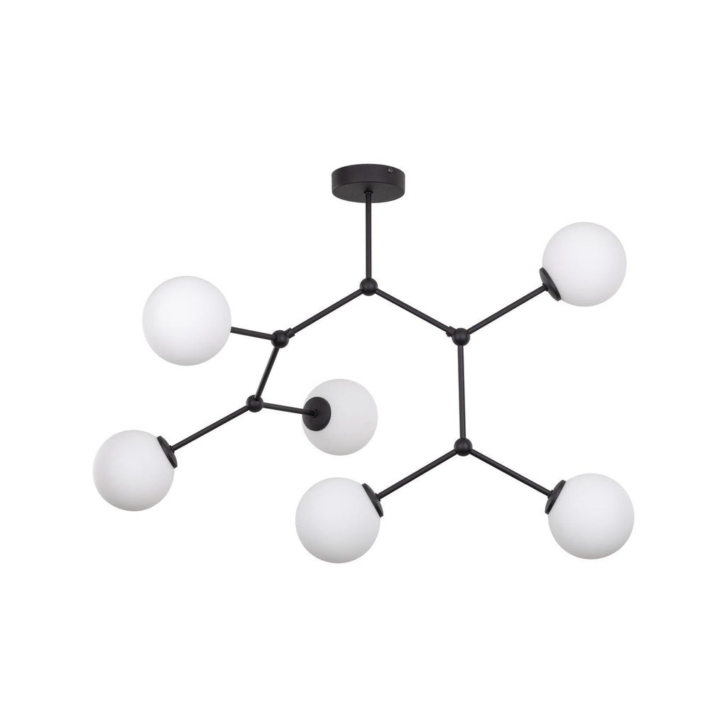 FAIRY Black Scandinavian Ceiling Lamp 6 - Dekor Butik