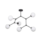 FAIRY Black Scandinavian Ceiling Lamp 6 - Dekor Butik