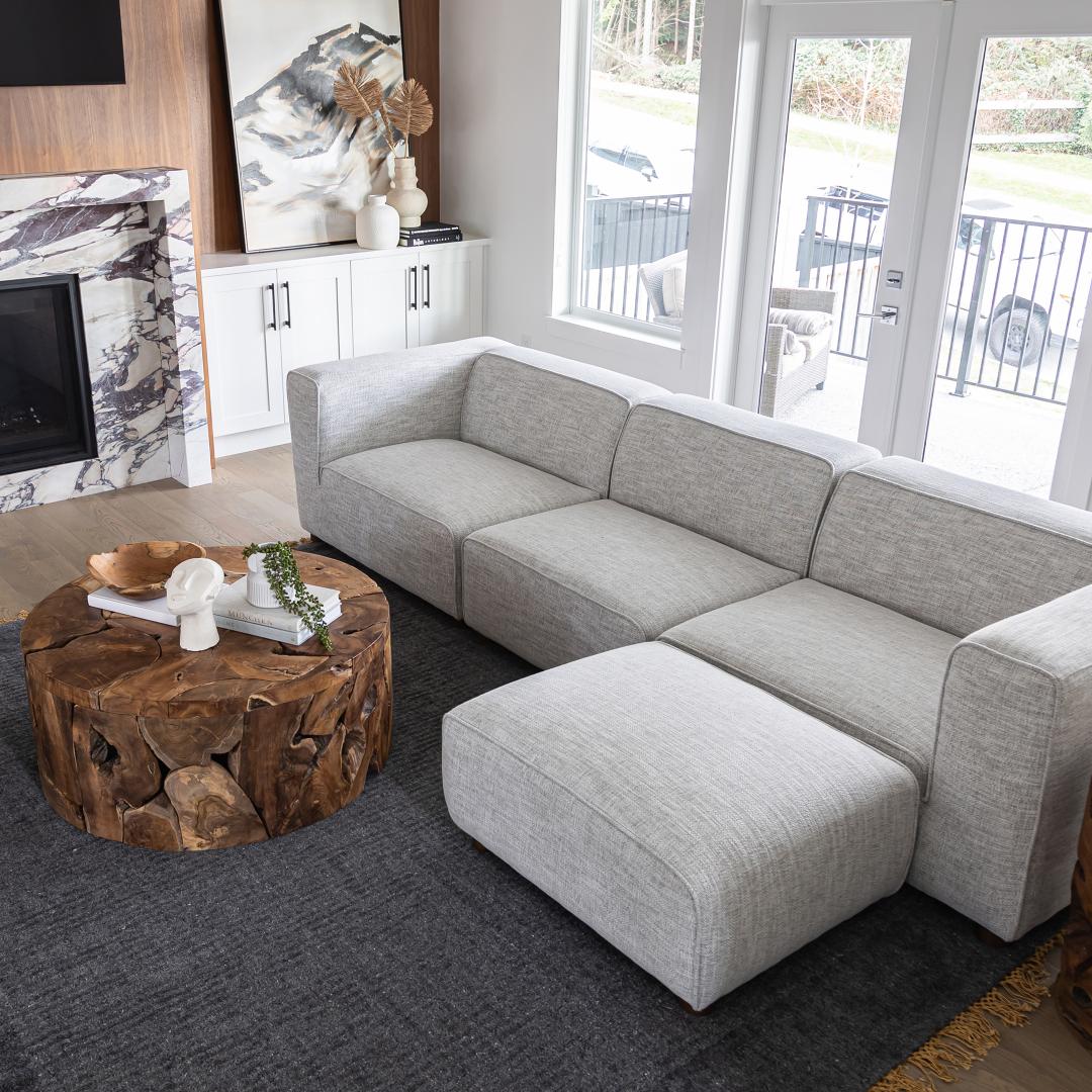 baseFaith Sectional - Coconut - Dekor Butik