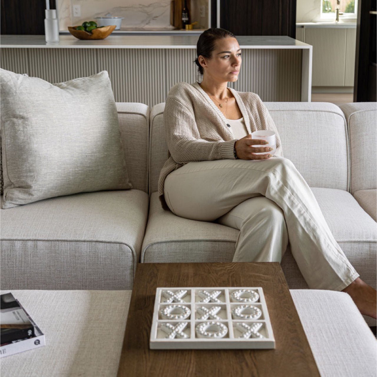 baseFaith Sectional - Cream - Dekor Butik
