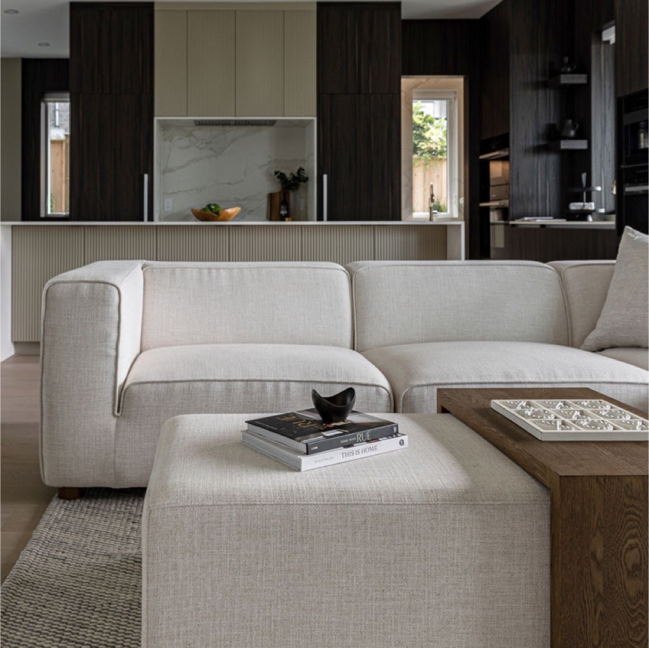 baseFaith Sectional - Cream - Dekor Butik