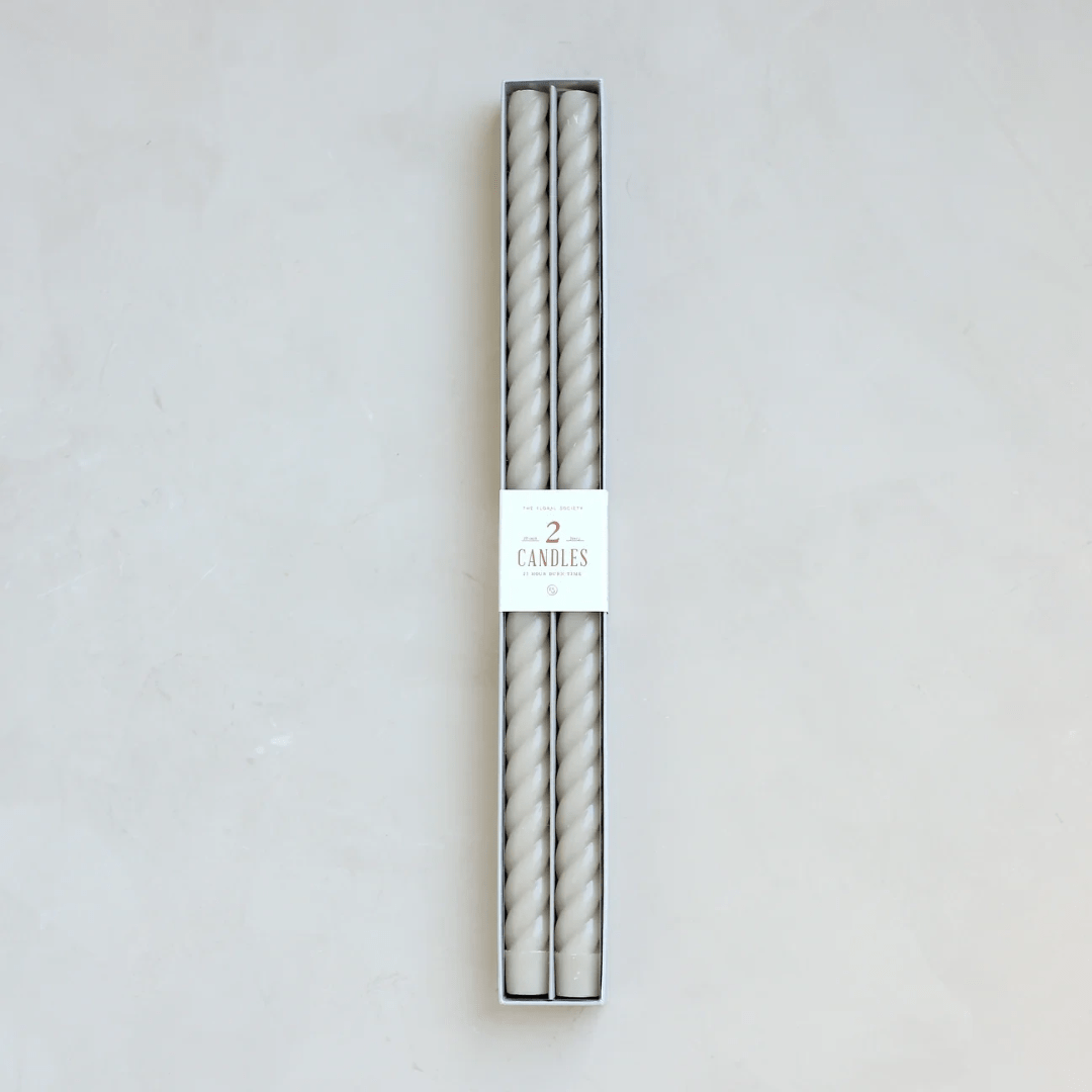 Candles and HoldersFancy Twisted Taper Candle - 18" - Dekor Butik