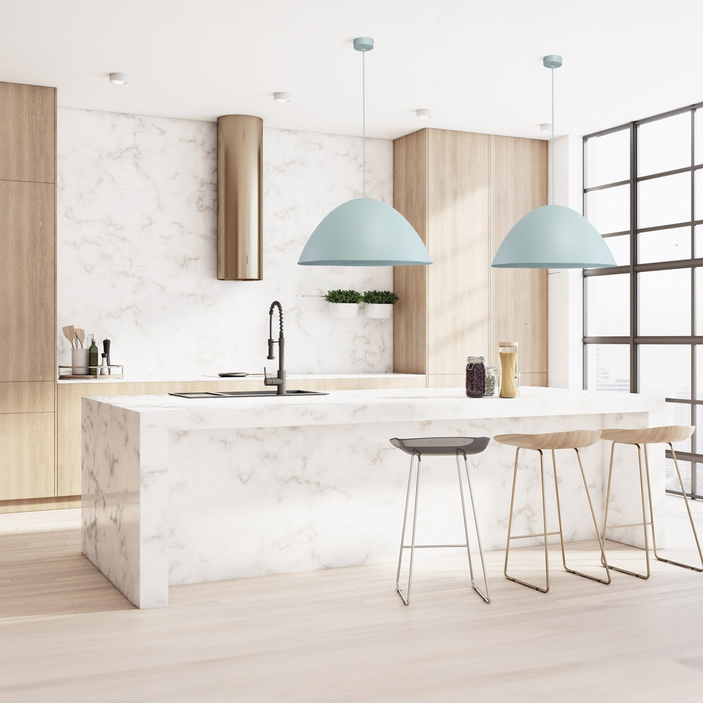 FARO Large Dome Pendant Light for Kitchen Island & Dining Table - Dekor Butik