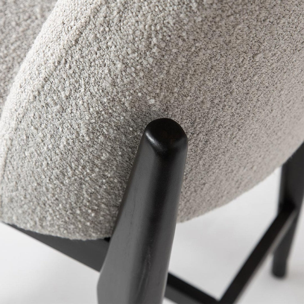 baseFawcett Counter Stool - Taupe Boucle - Dekor Butik
