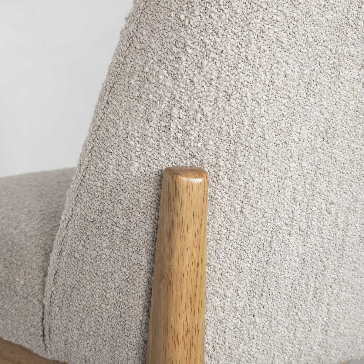 baseFawcett Counter Stool - Taupe Boucle - Blonde - Dekor Butik
