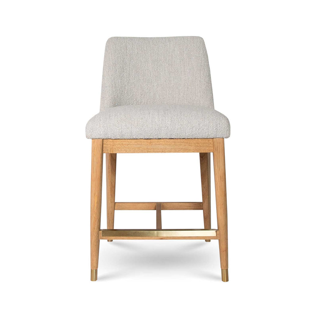 baseFawcett Counter Stool - Taupe Boucle - Blonde - Dekor Butik