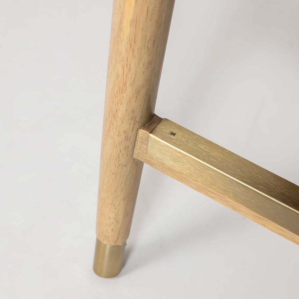 baseFawcett Counter Stool - Taupe Boucle - Blonde - Dekor Butik