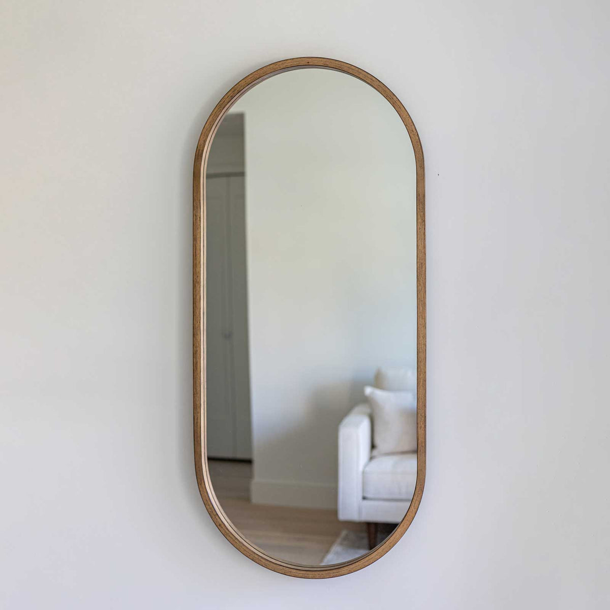 Fawn Oval Mirror - Large - Dekor Butik