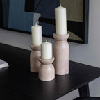 Fawn Pillar Candle Holder (Set of 3) - Dekor Butik