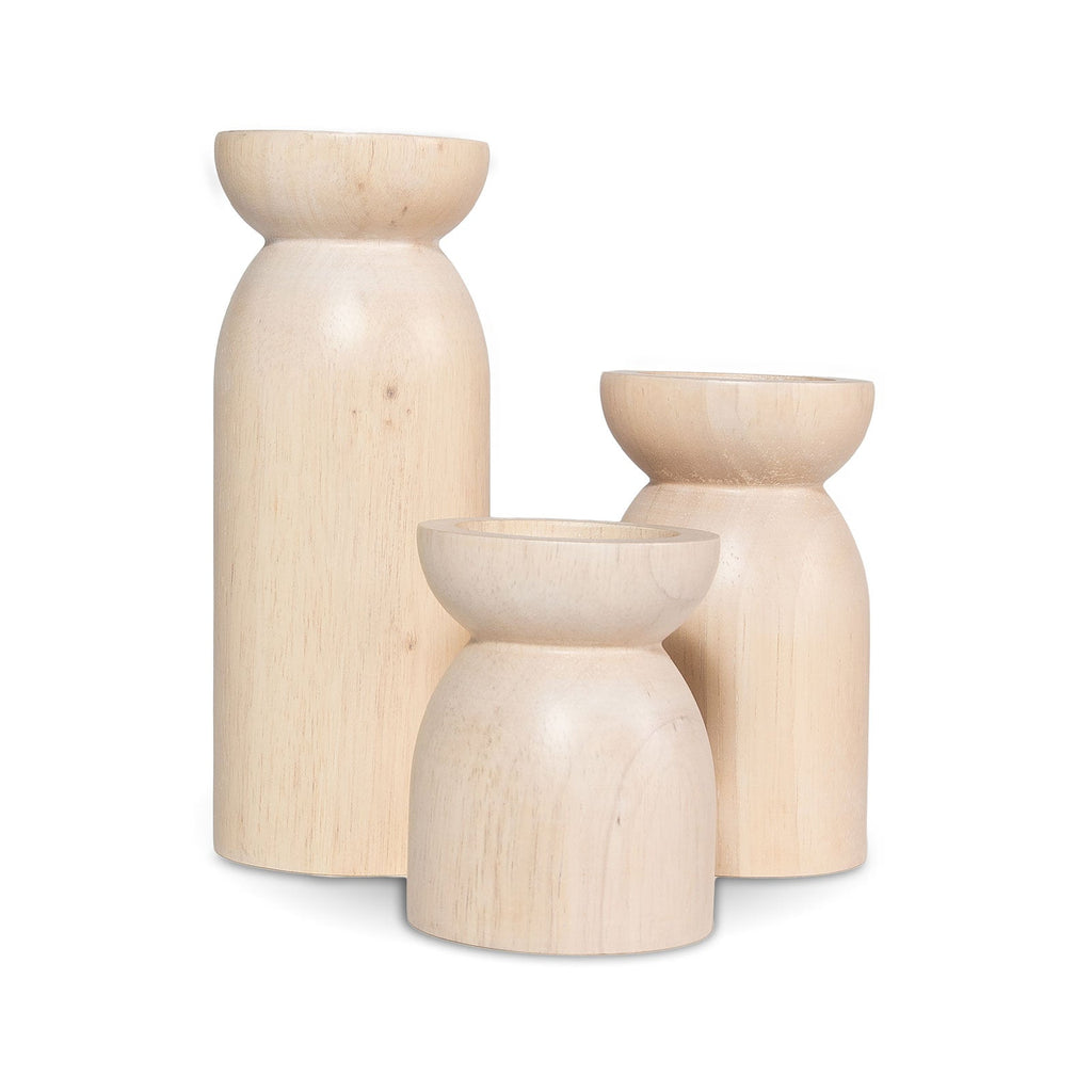 Fawn Pillar Candle Holder (Set of 3) - Dekor Butik