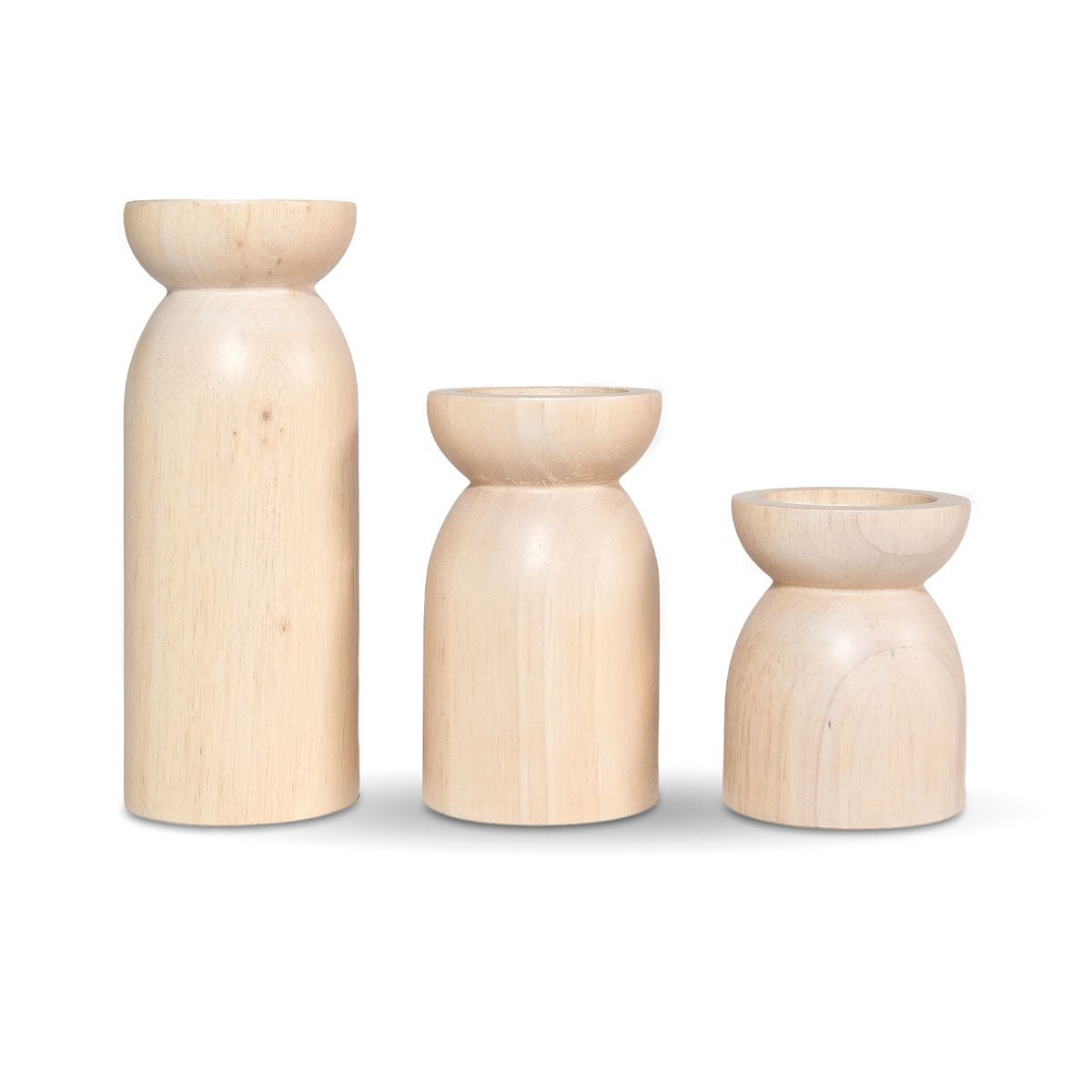 Fawn Pillar Candle Holder (Set of 3) - Dekor Butik