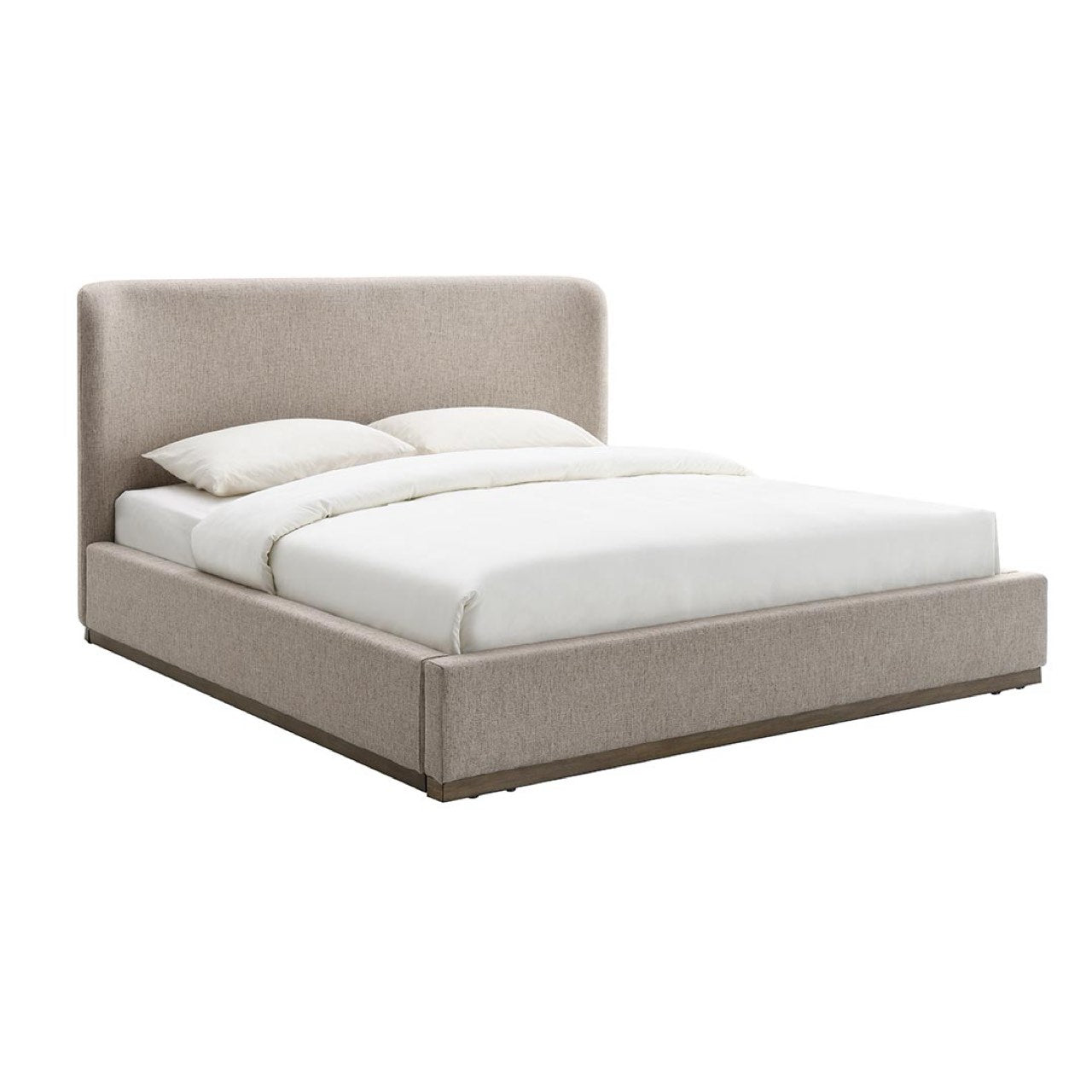 baseFaye King Bed Short - Perfect Taupe - Dekor Butik
