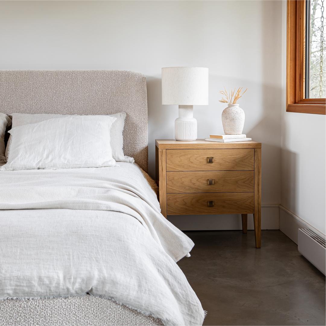 baseFaye King Bed Short - Truffle - Dekor Butik