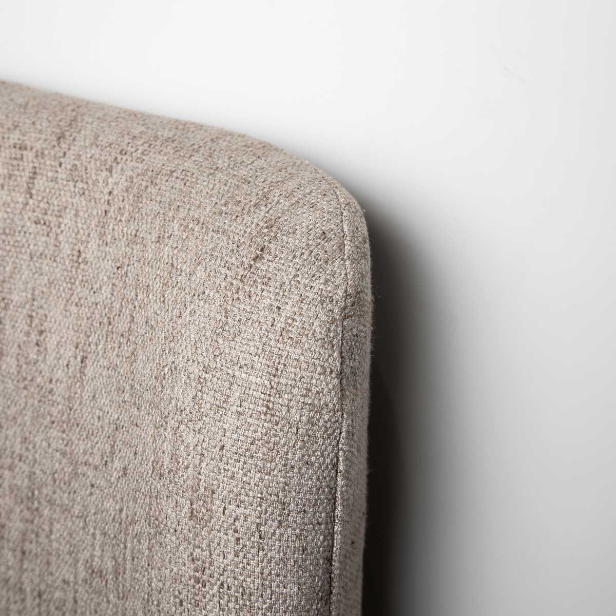 Faye King Storage Bed Short - Perfect Taupe - Dekor Butik