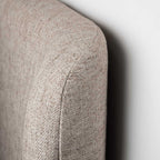 Faye King Storage Bed Short - Perfect Taupe - Dekor Butik