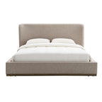Faye King Storage Bed Short - Perfect Taupe - Dekor Butik
