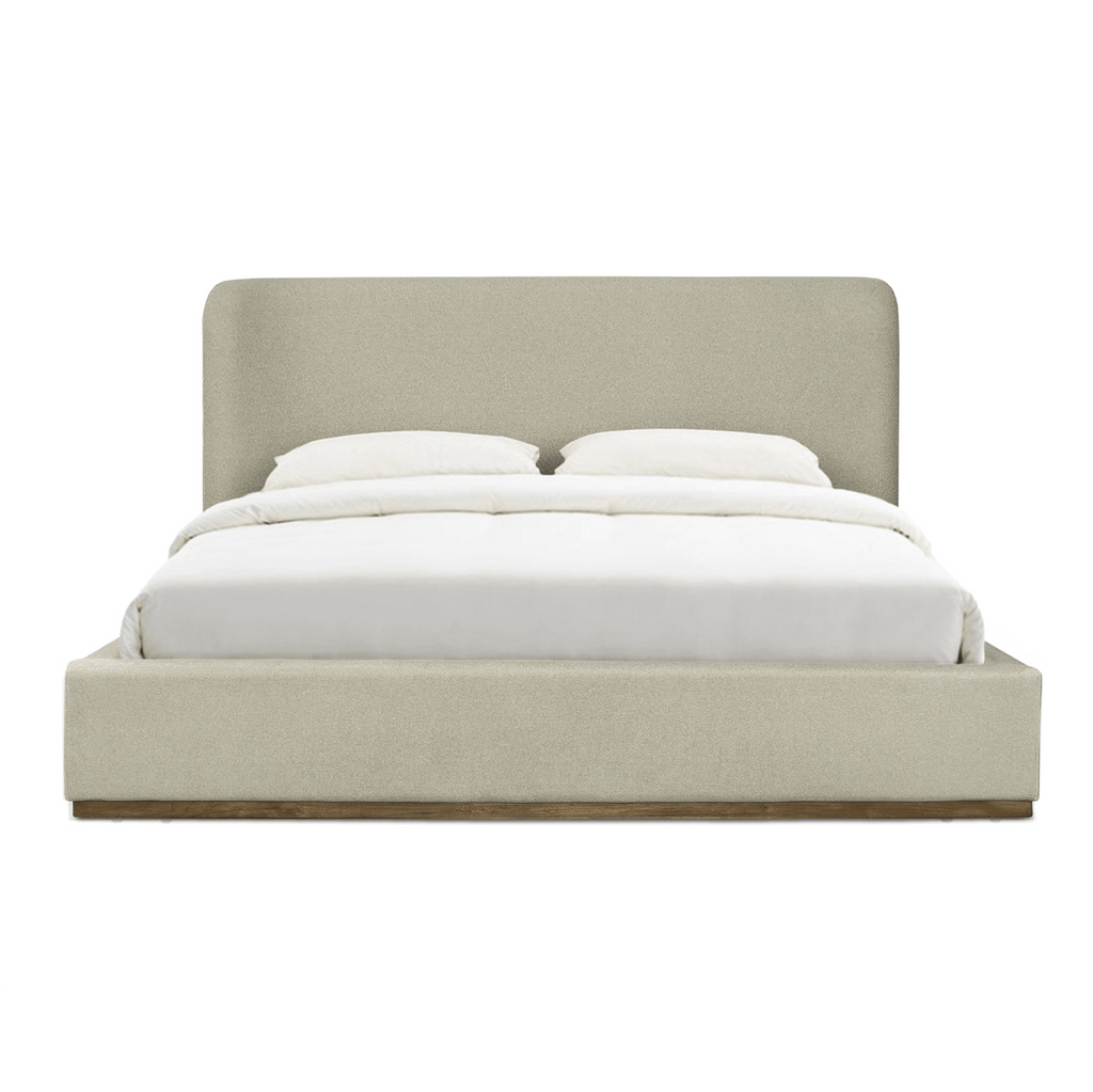 Faye King Storage Bed - Velvet Sandstorm - Dekor Butik