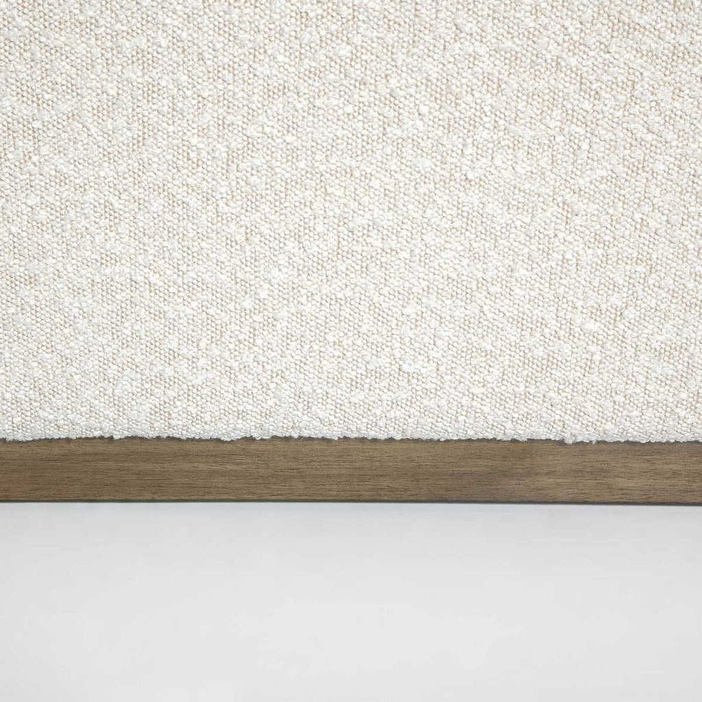 baseFaye Queen Bed Short - Off White - Dekor Butik