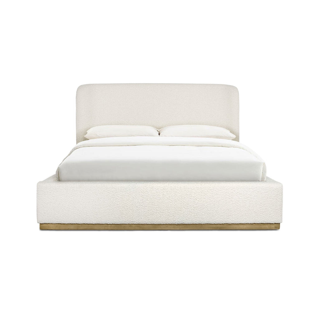 baseFaye Queen Bed Short - Off White - Dekor Butik