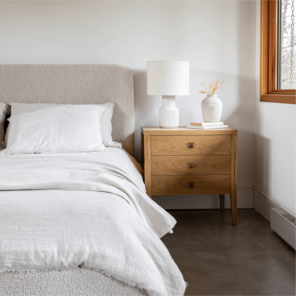 baseFaye Queen Bed Short - Truffle - Dekor Butik