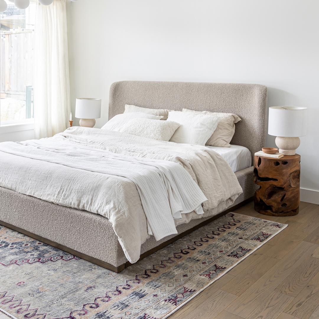 baseFaye Queen Bed Short - Truffle - Dekor Butik