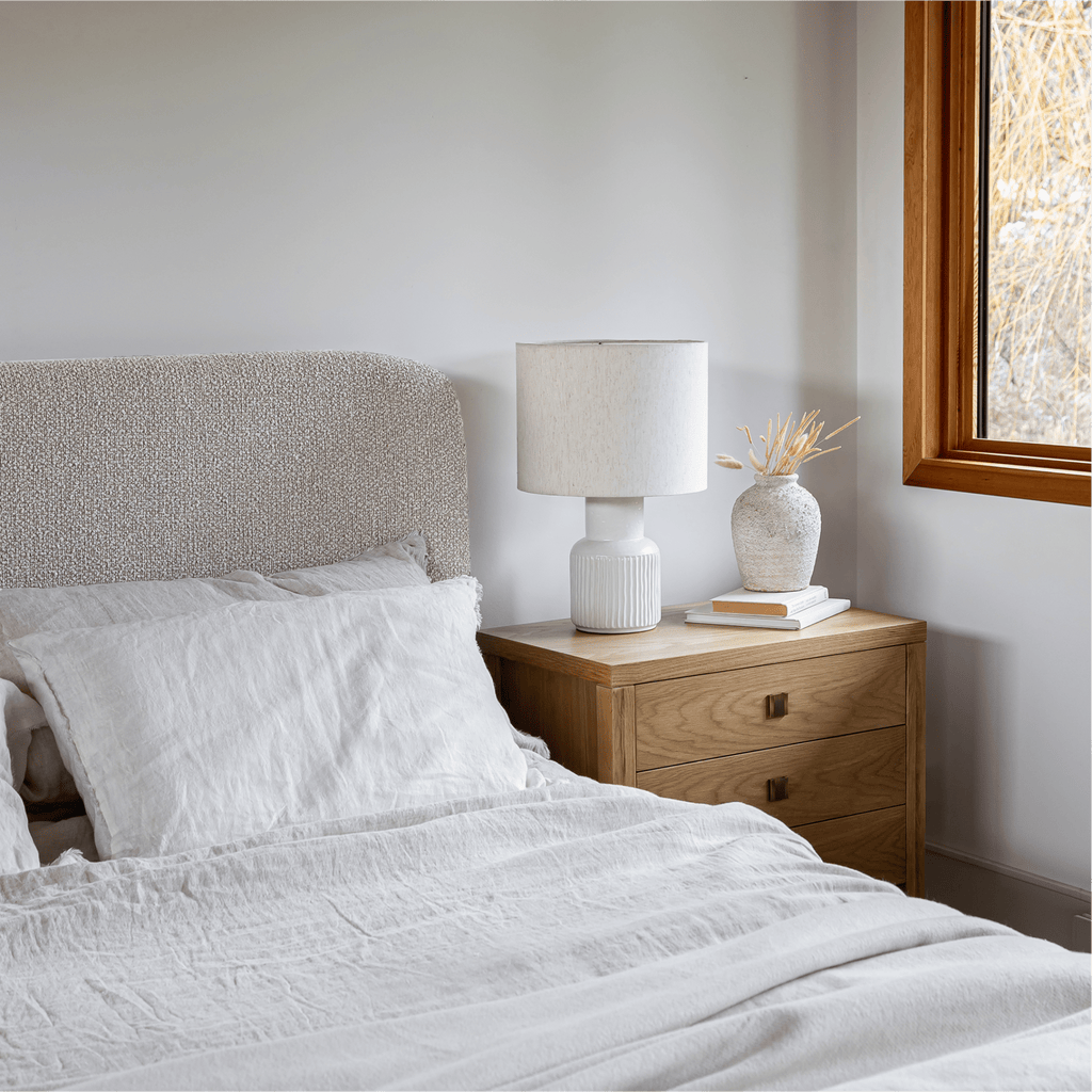 baseFaye Queen Bed Short - Truffle - Dekor Butik