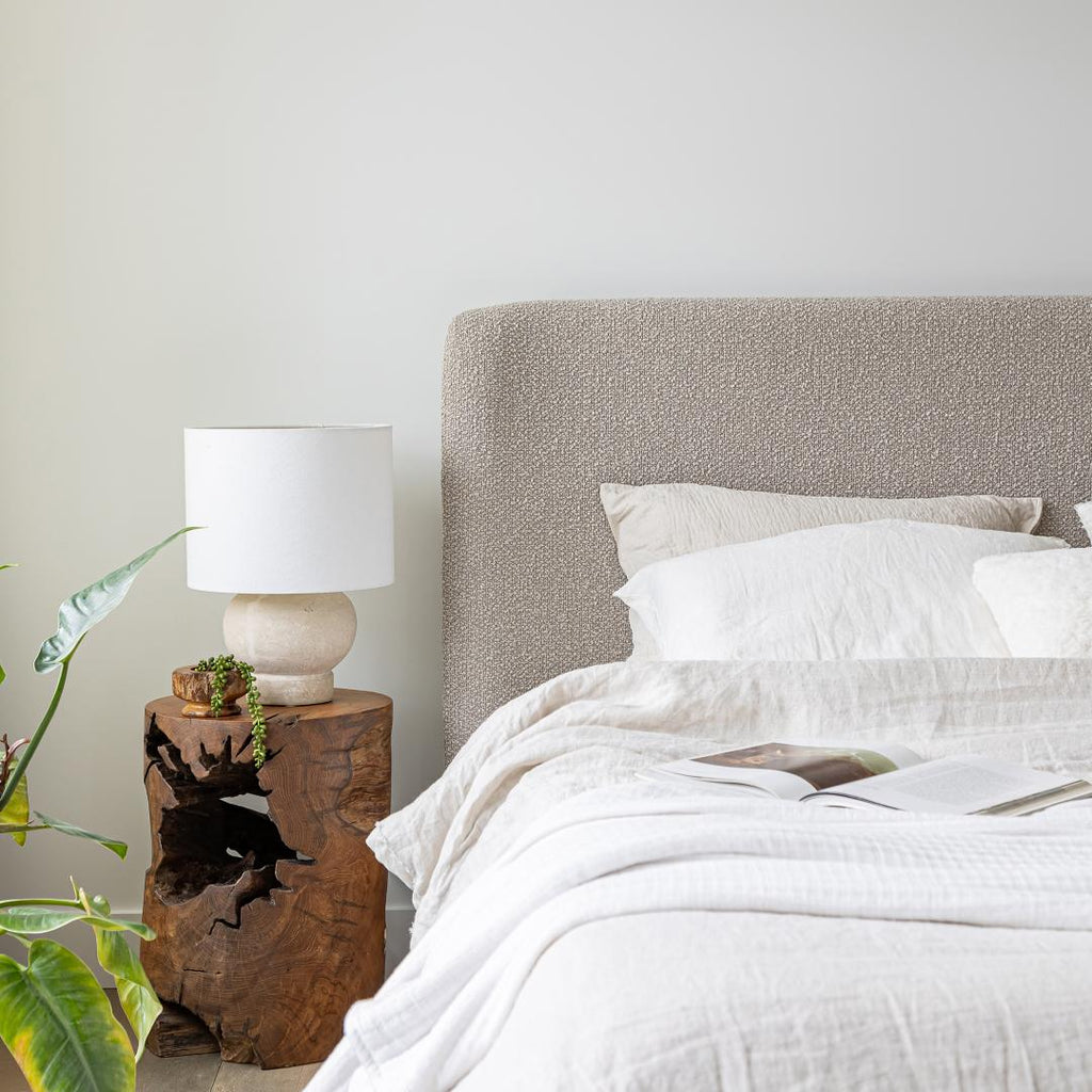 baseFaye Queen Bed Short - Truffle - Dekor Butik