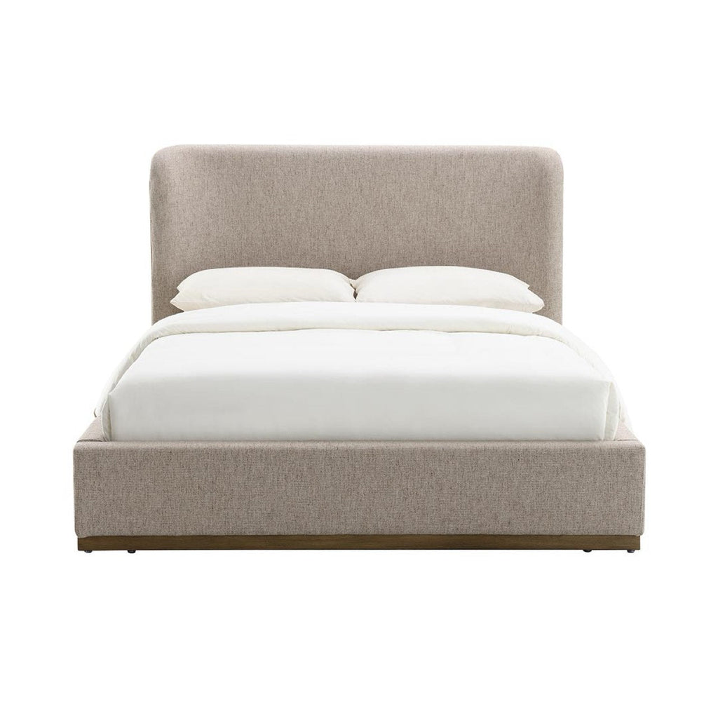 Faye Queen Storage Bed Short - Perfect Taupe - Dekor Butik
