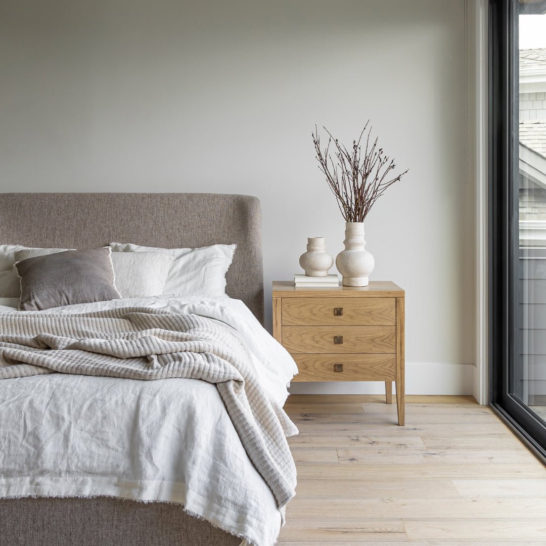 Faye Queen Storage Bed Short - Perfect Taupe - Dekor Butik
