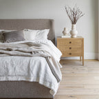 Faye Queen Storage Bed Short - Perfect Taupe - Dekor Butik