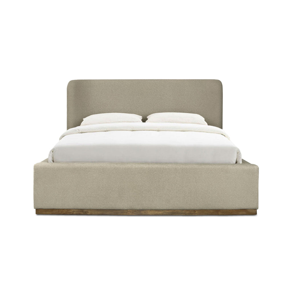 baseFaye Queen Storage Bed - Velvet Sandstorm - Dekor Butik