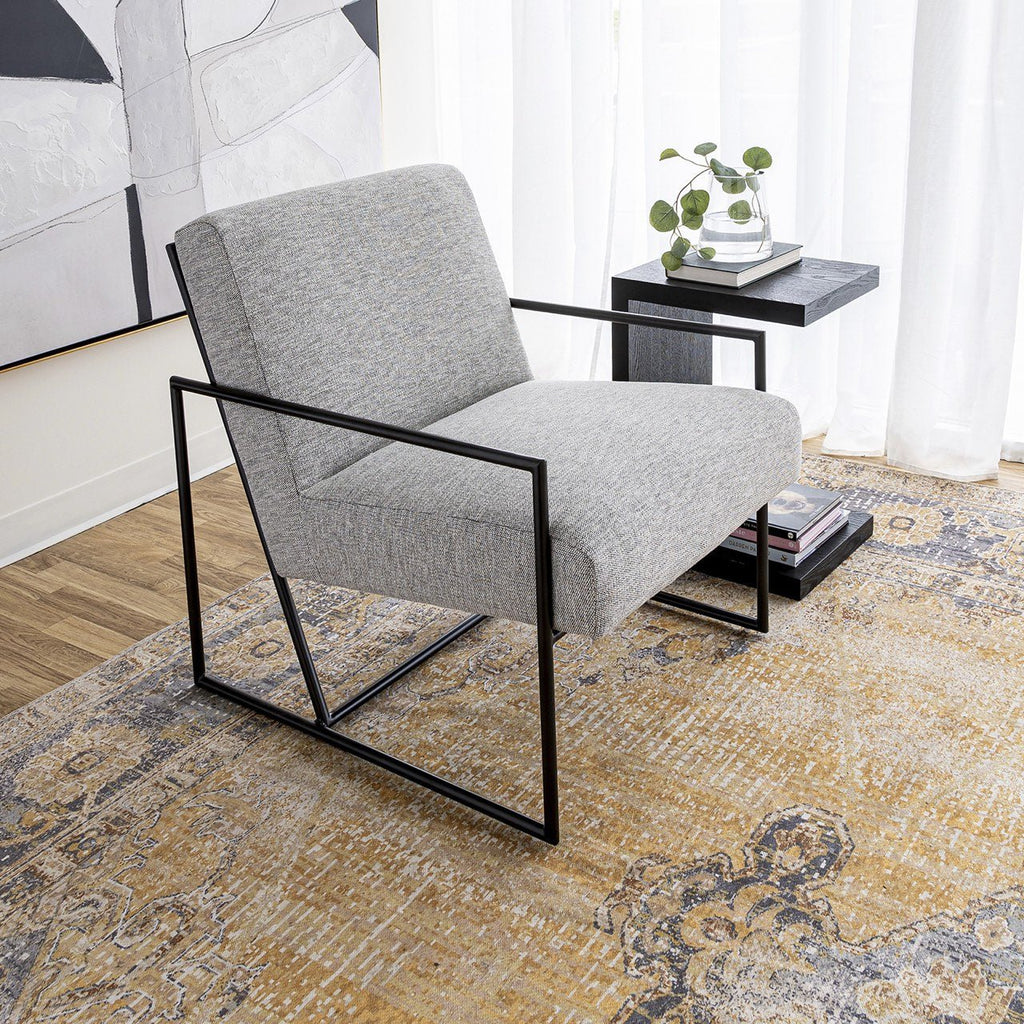 saleFerris Condo Size Chair - Stone - Dekor Butik