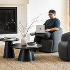 Fete Coffee Table - Smoked Black - Dekor Butik
