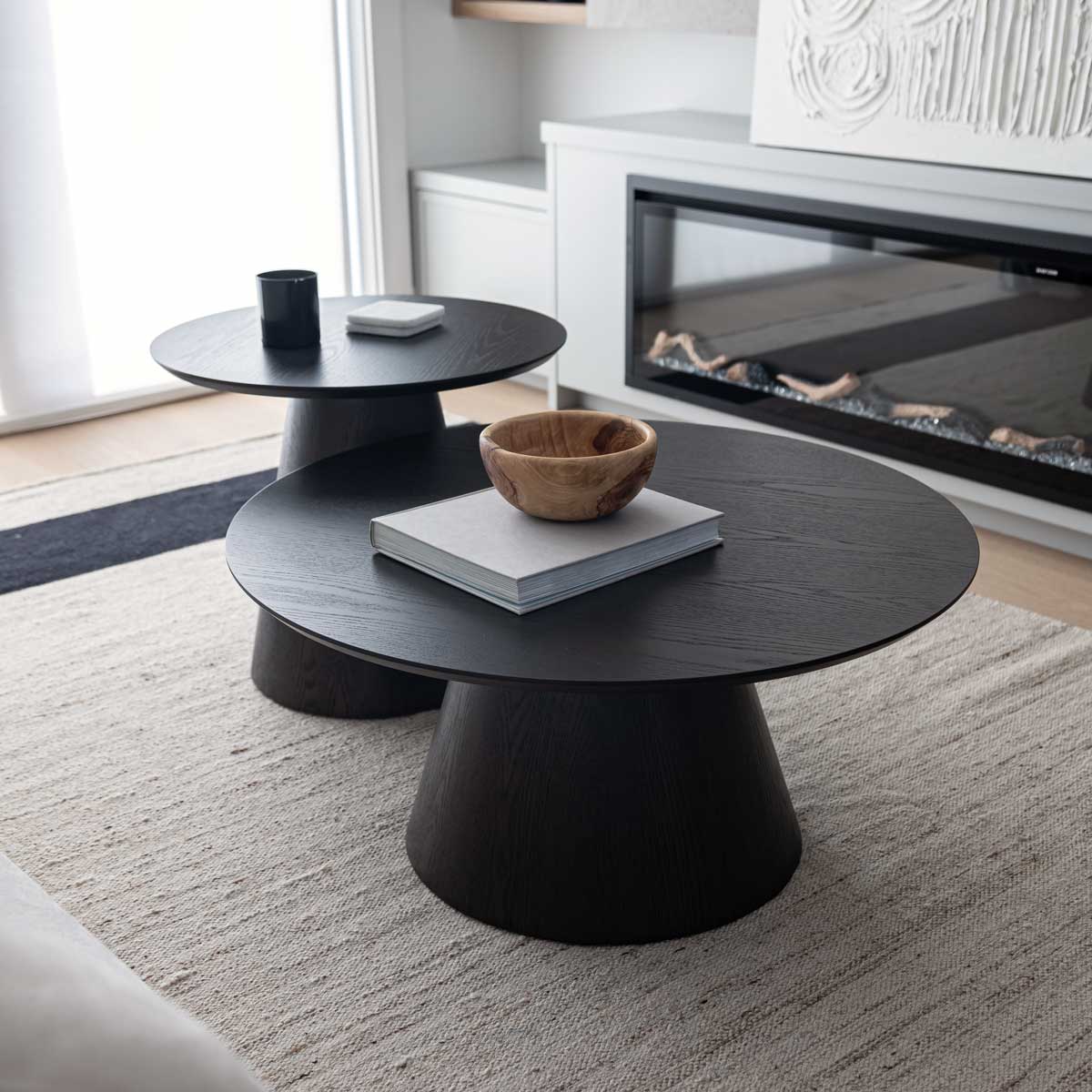 Fete Table Set - Smoked Black - Dekor Butik