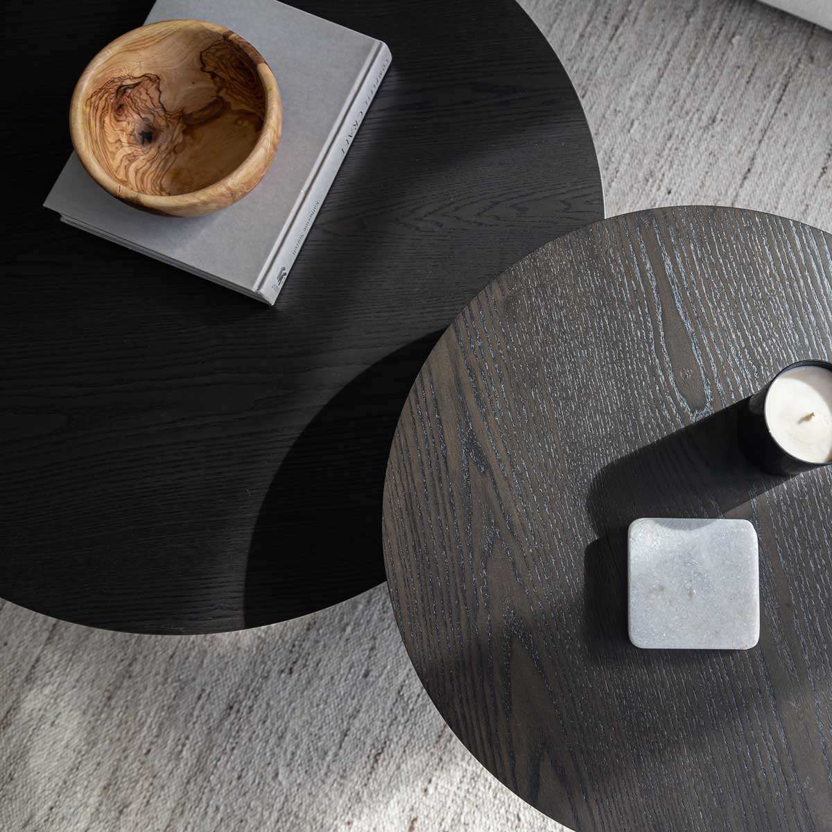 Fete Table Set - Smoked Black - Dekor Butik