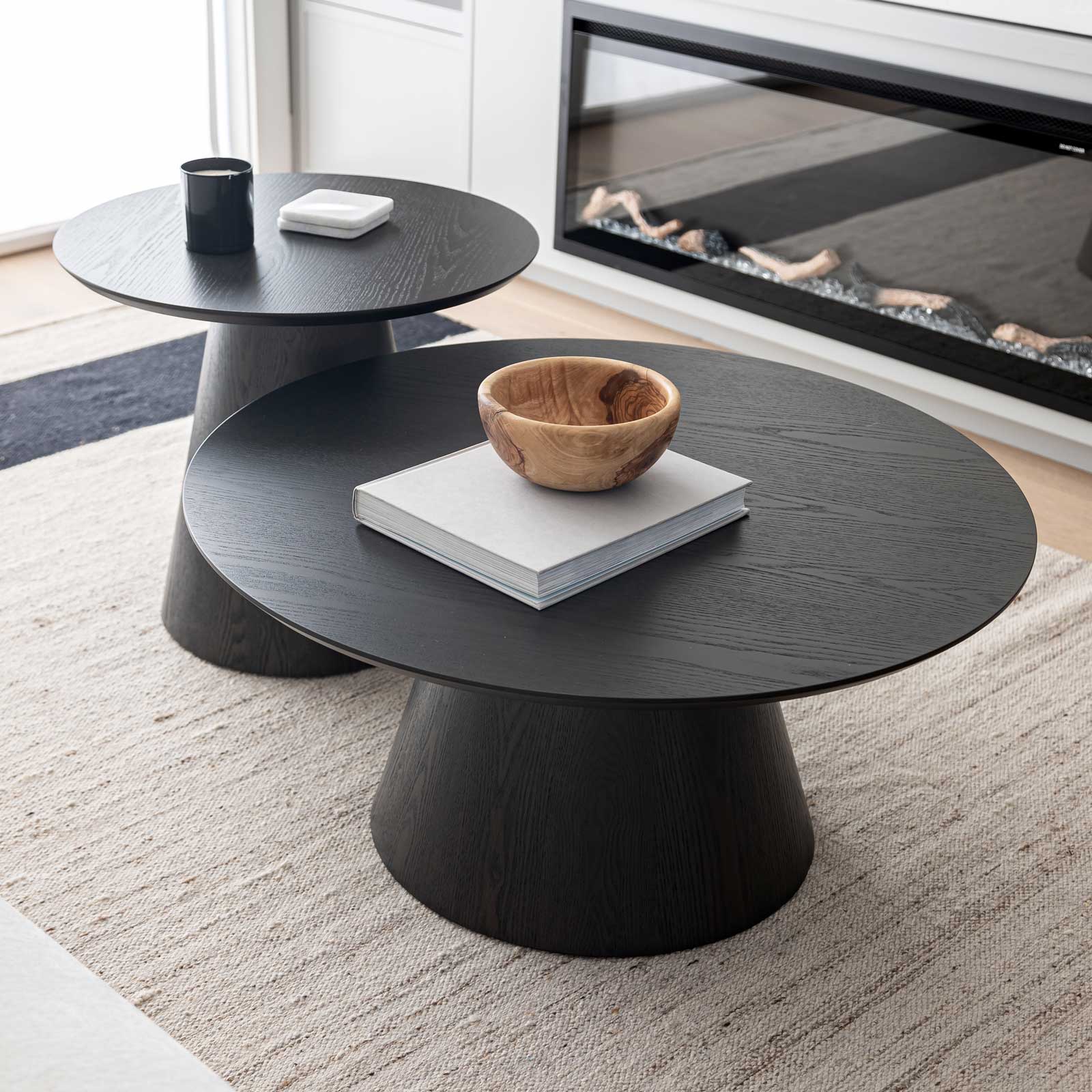 Fete Table Set - Smoked Black - Dekor Butik