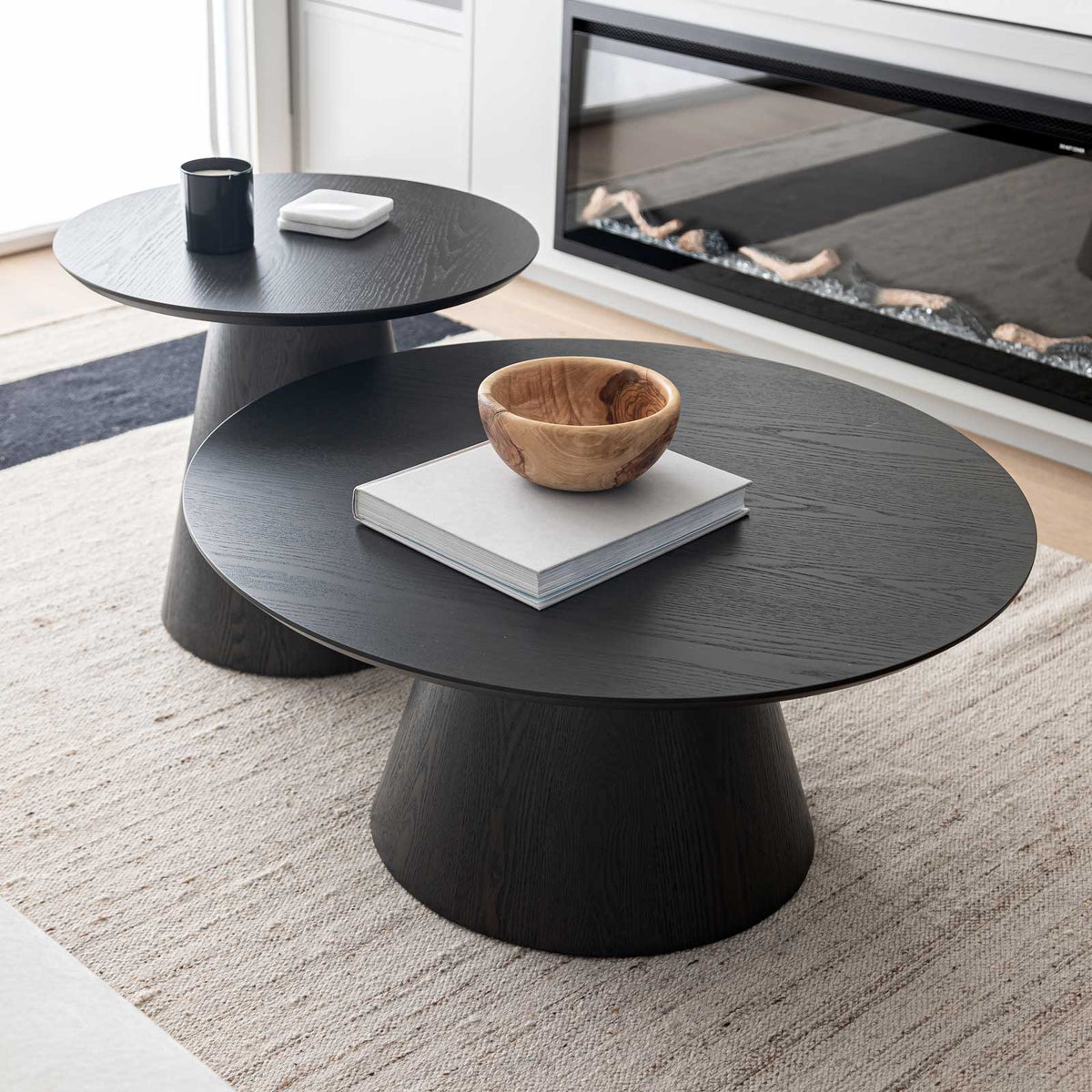 Fete Table Set - Smoked Black - Dekor Butik