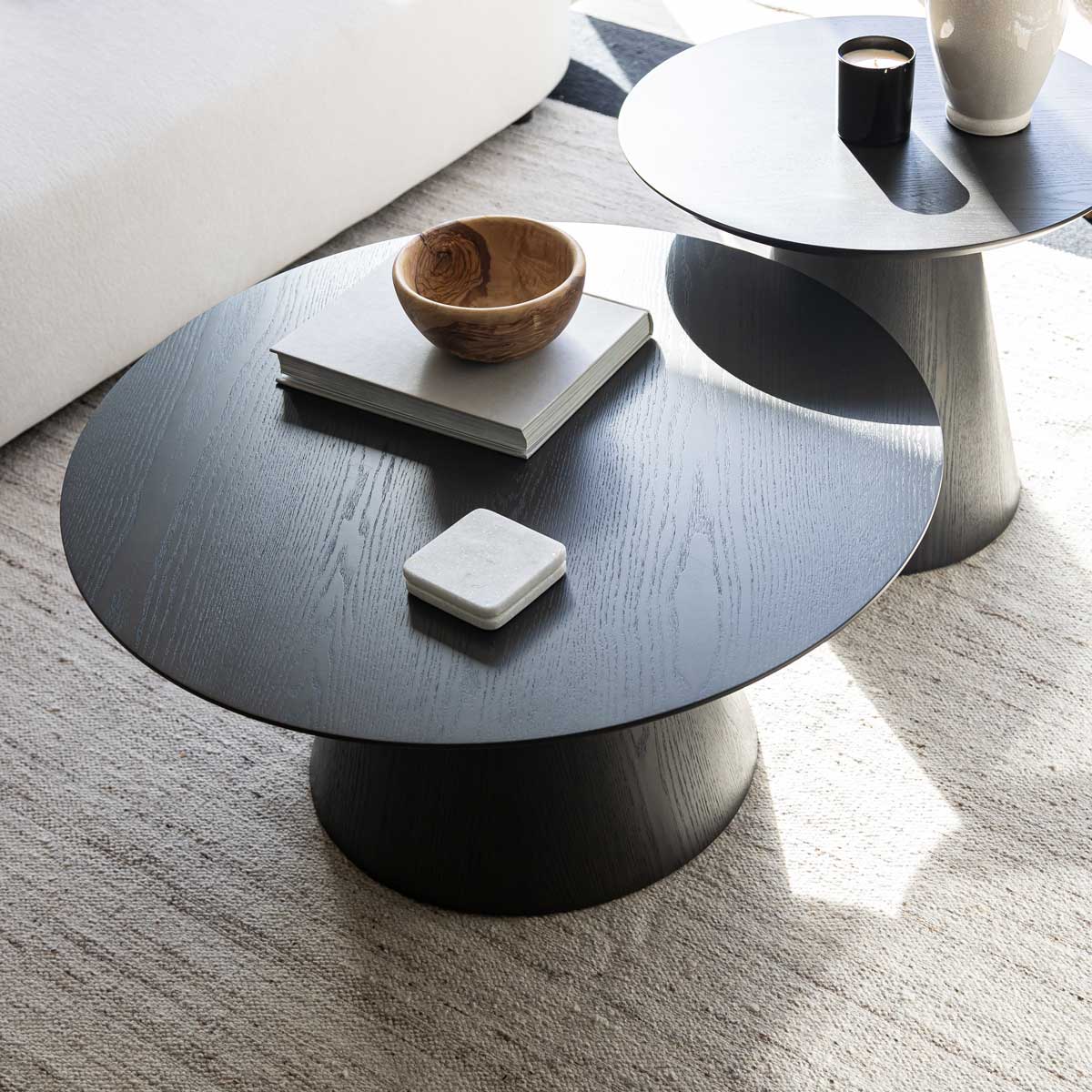 Fete Table Set - Smoked Black - Dekor Butik