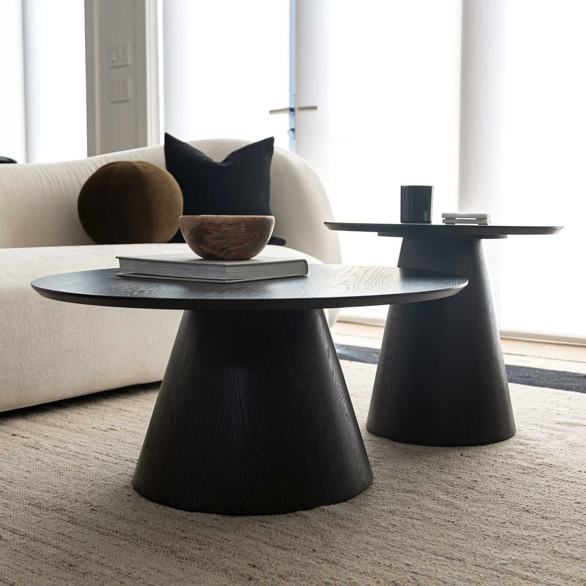 Fete Table Set - Smoked Black - Dekor Butik
