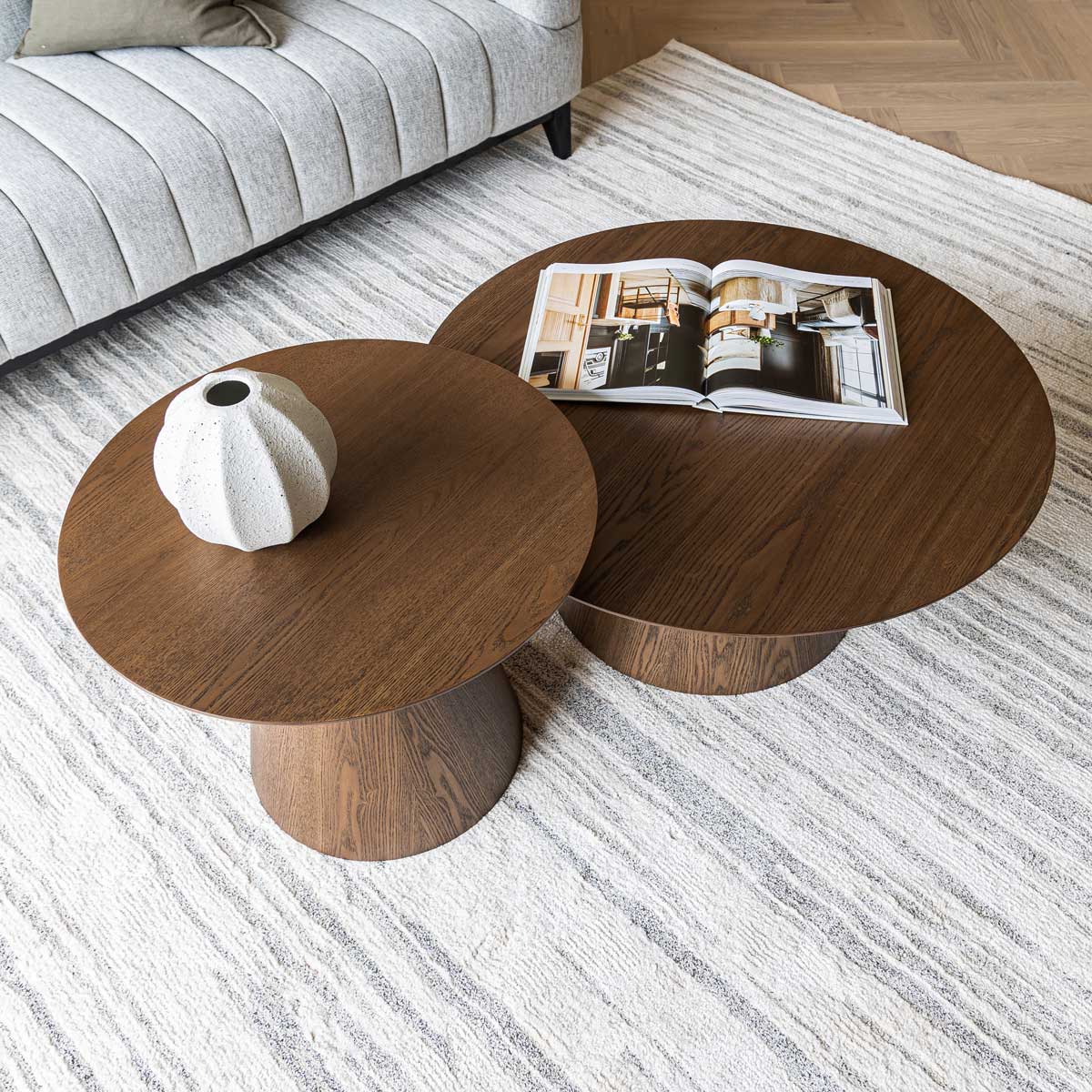 Fete Table Set - Smoked Chestnut - Dekor Butik