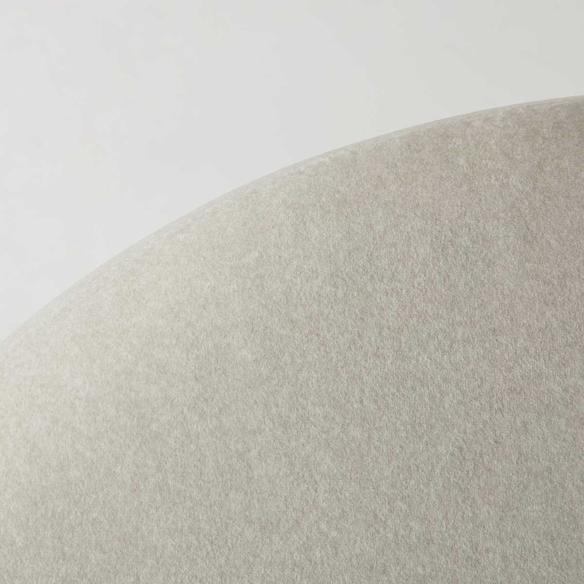 baseFiel Ottoman - Faux Mohair Ecru - Dekor Butik