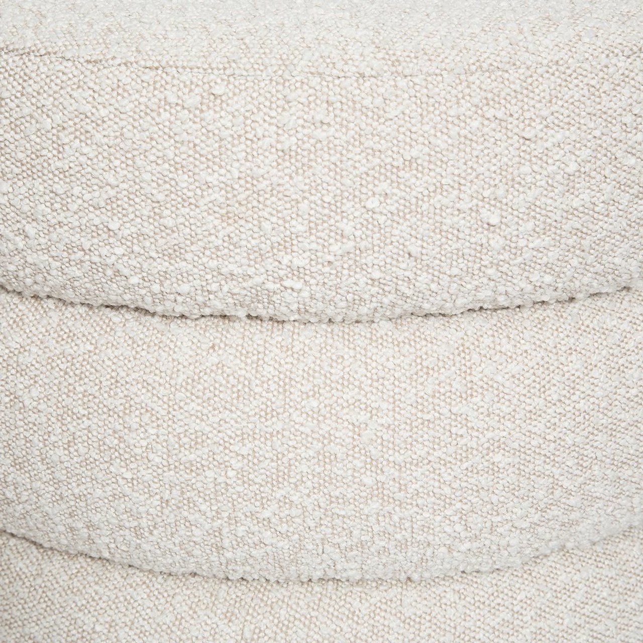 baseFiel Ottoman - Off White Boucle - S - Dekor Butik
