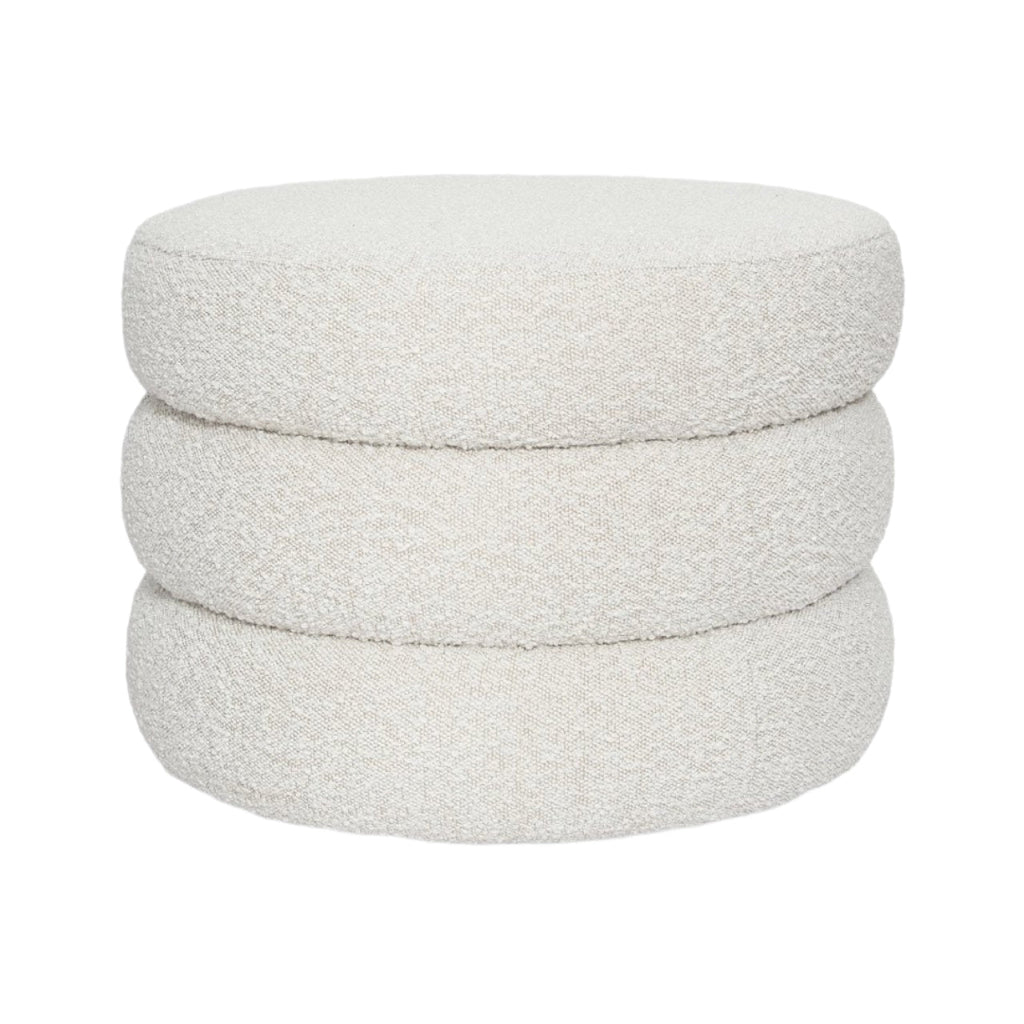 baseFiel Ottoman - Off White Boucle - S - Dekor Butik