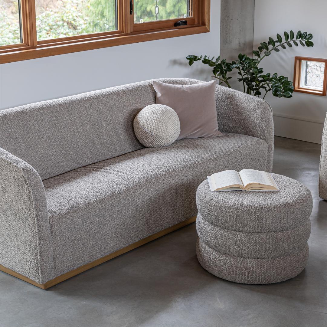 baseFiel Ottoman - Truffle - Dekor Butik