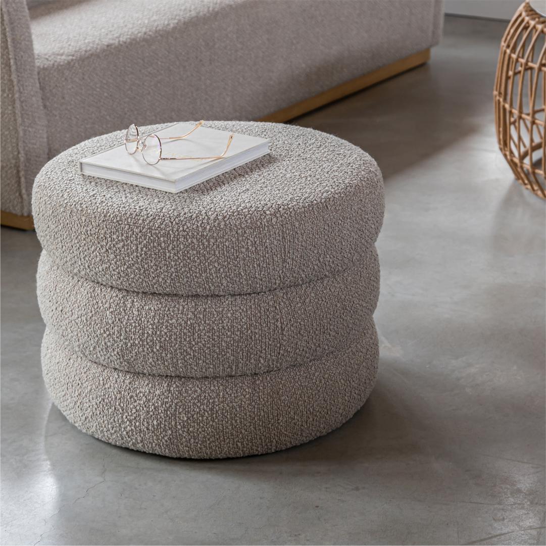 baseFiel Ottoman - Truffle - Dekor Butik