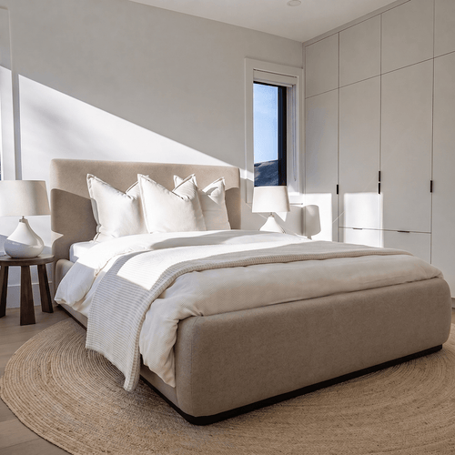 Filly King Bed - Tan - Dekor Butik