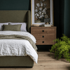 Fizz Queen Bed - Velvet Fern - Dekor Butik