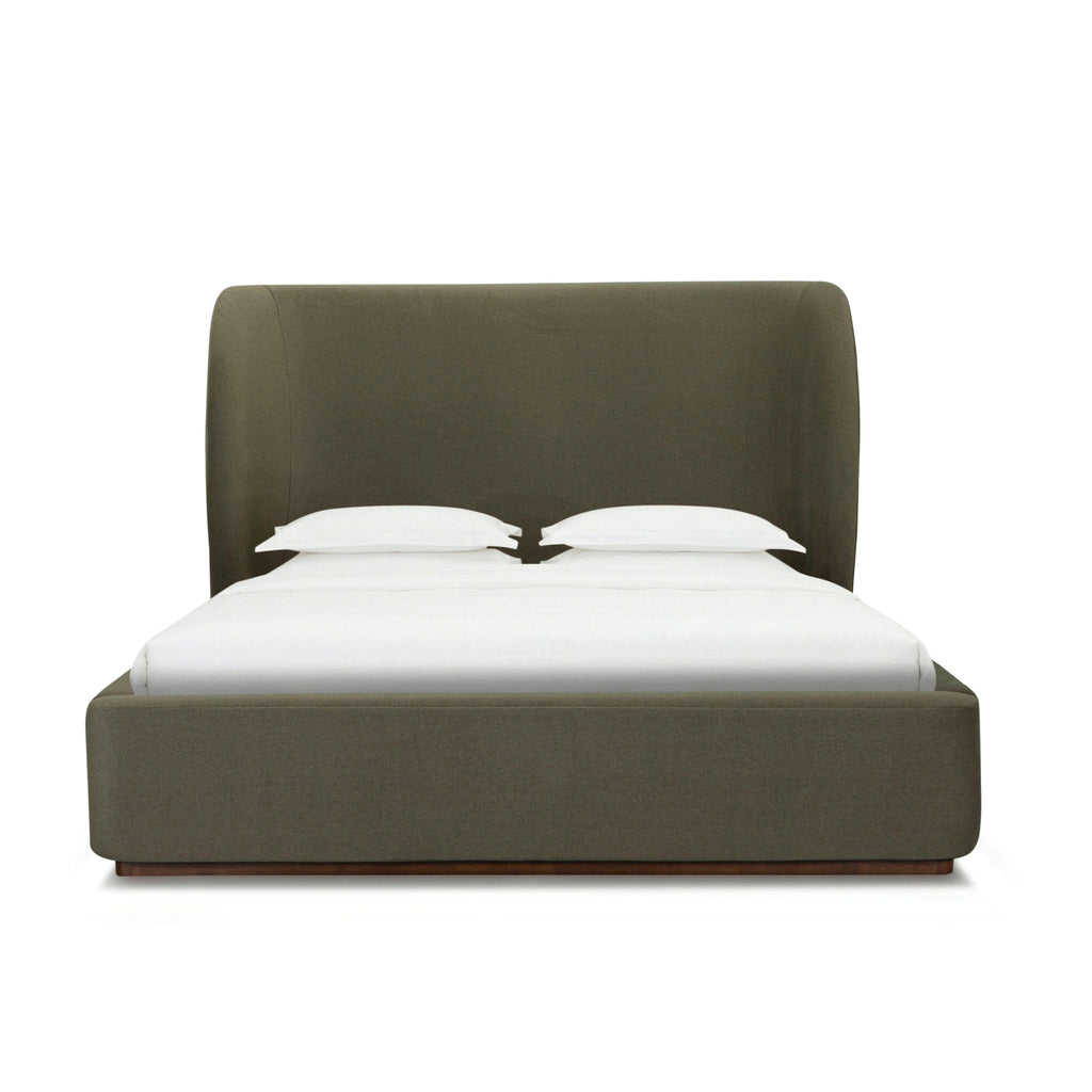Fizz Queen Bed - Velvet Fern - Dekor Butik