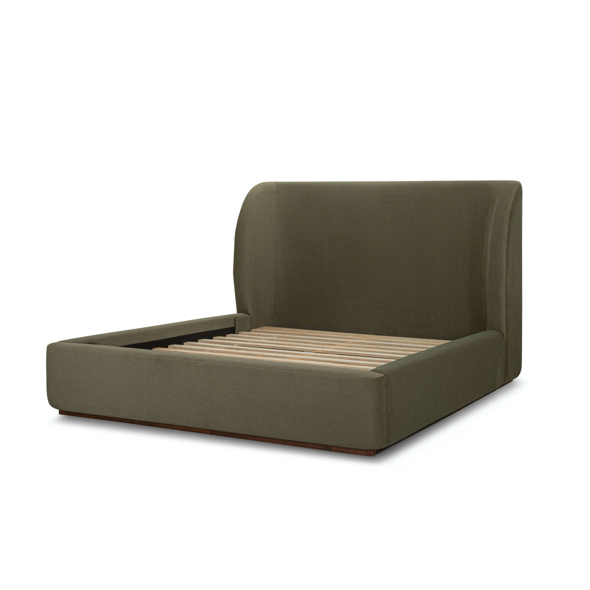 Fizz Queen Bed - Velvet Fern - Dekor Butik