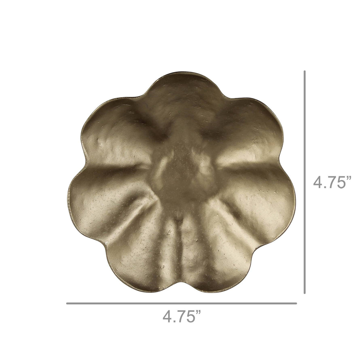 Boxes, Bowls & TraysFleur Bowl, Brass - Sm - Dekor Butik